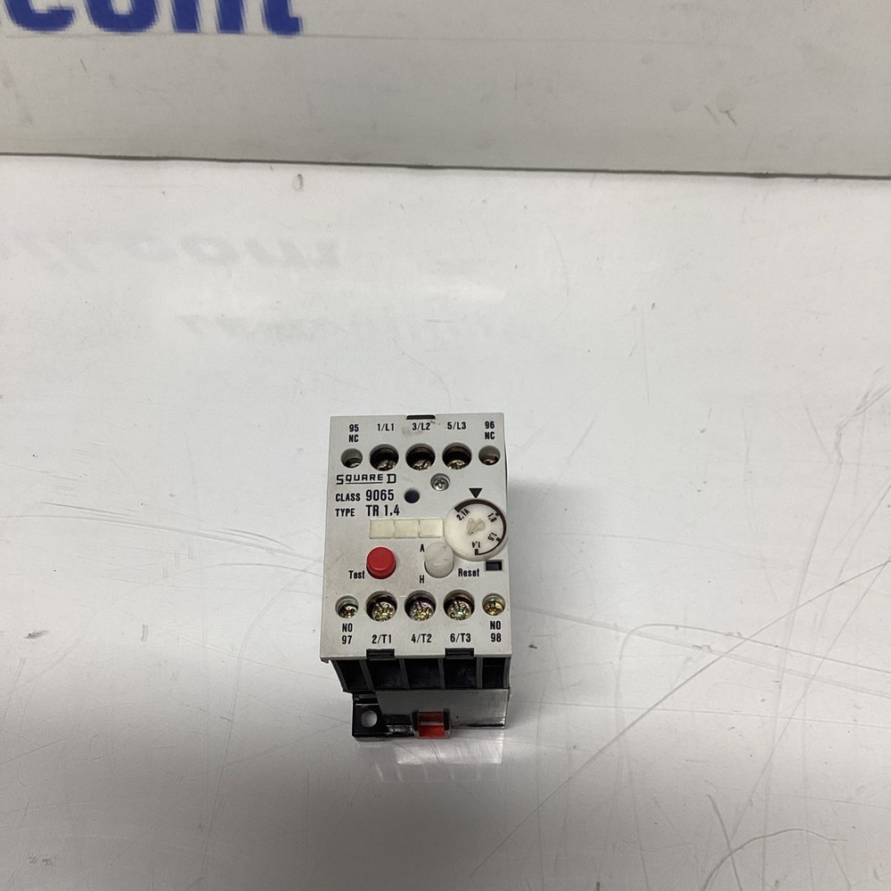 Square D Overload Relay 9065 Type TR 1.4 Q-585