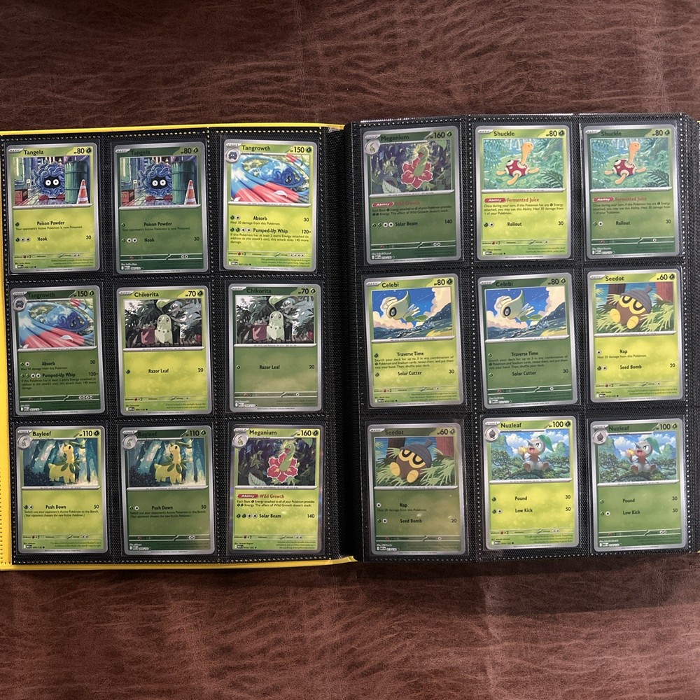 Pokemon MEGA EVOLUTION ME01 Complete Master Base Set including all RH & EXs