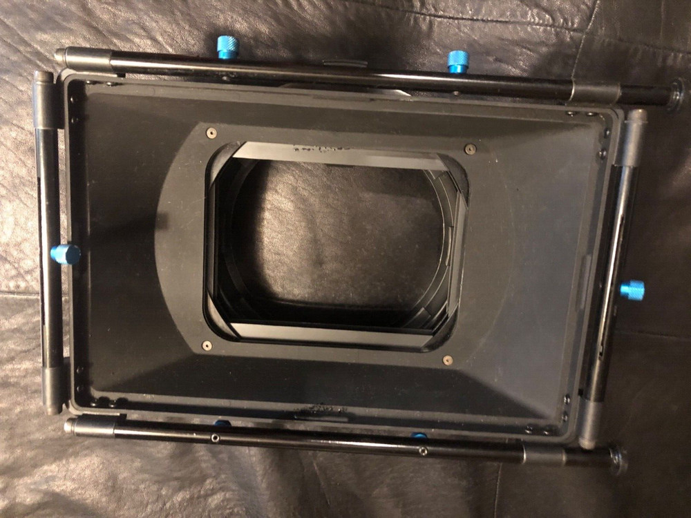Redrock Micro Matte Box 2 stage w/ 2-4x5.65 Filter Holder