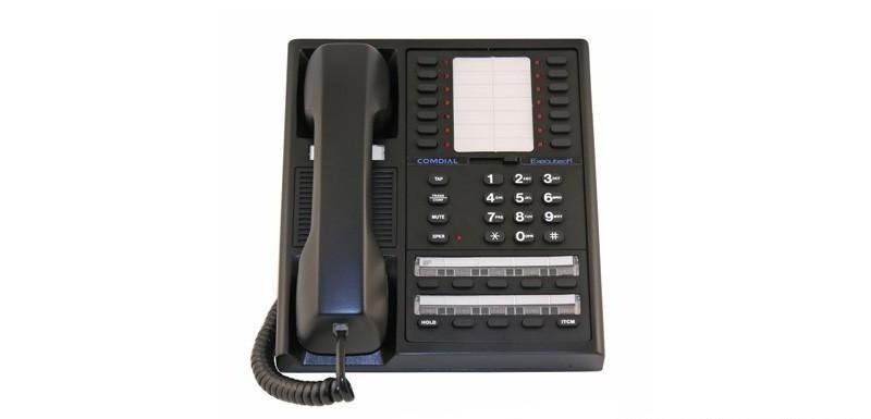 Fully Refurbished Comdial Executech 6414S Speaker Phone (Black)