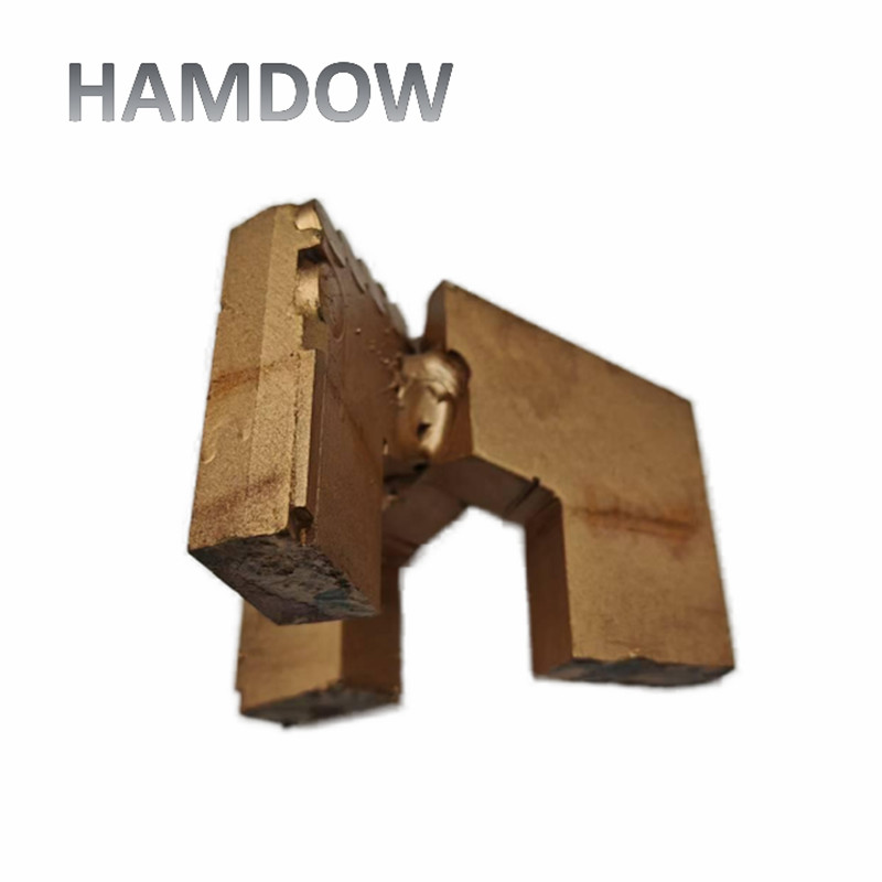 Three Blade PDC Tricone Drill Bit 3 Wings Compound Diamond Head Alloy Drilling
