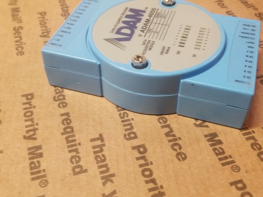 (1) ADAM DATA ACQUISITION MODULE ADAM-4055 ( 1 UNIT ) UNTESTED