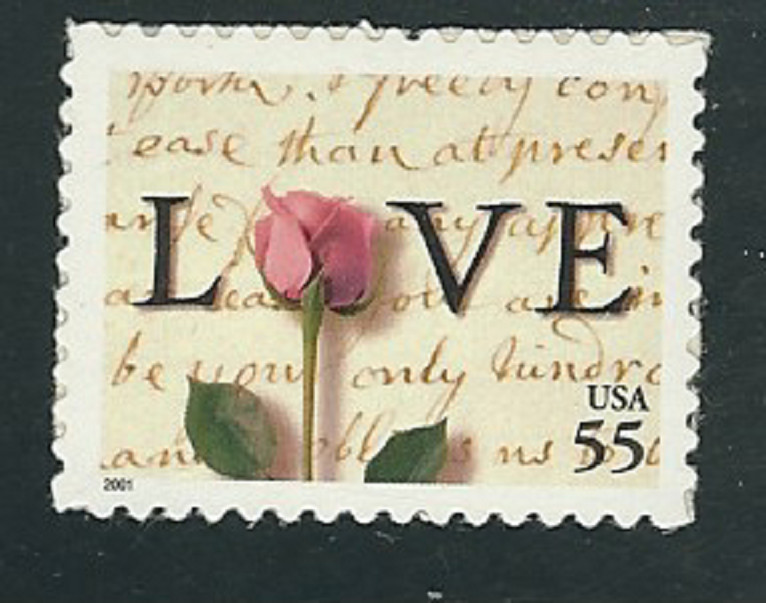 Scott # 3499...55 Cent...LOVE