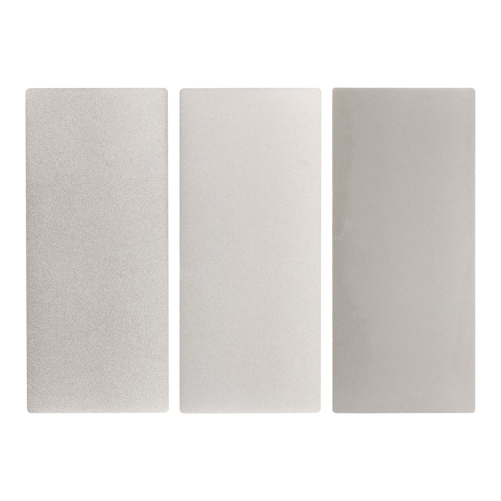 3pcs Diamond Sharpening Stone Set 250/600/1200 Grit