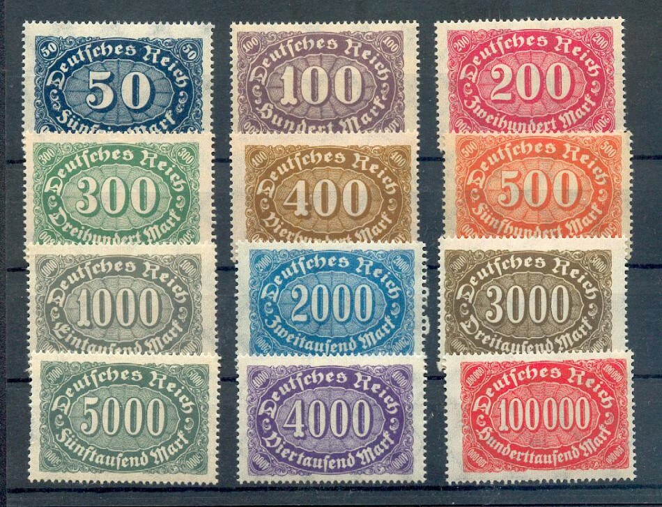 DR-INFRA 246/57 SET MNH MINT