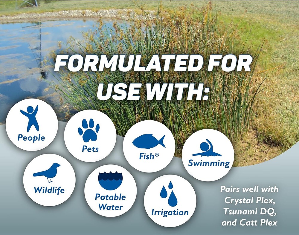 Plex Mate Aquatic Surfactant for Herbicides