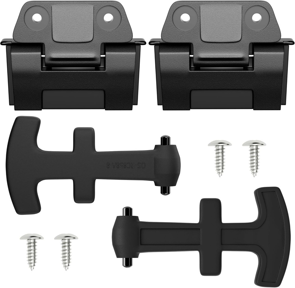 Cooler Hinge and T-Handle Latch Replacement Kit Replacement for 25, 52, 72 Qt Ig