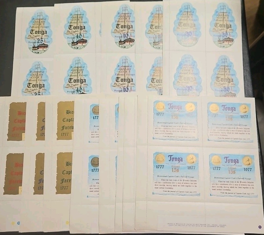 1977 Capt.Cook's Last Voyage Collection  BLOCKS  Multiple Countries