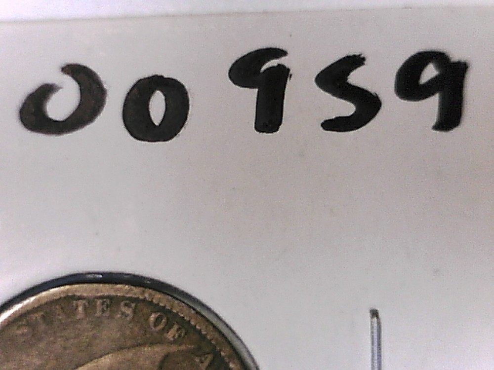 1858 Flying Eagle Cent Genuine Raw Ungraded 00959