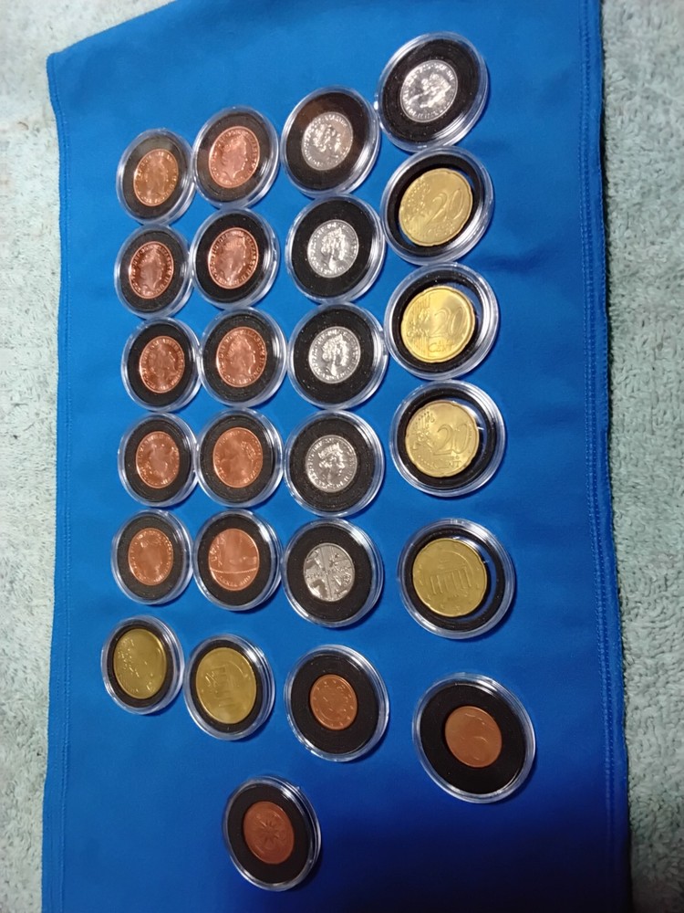 germany and britain coins lot