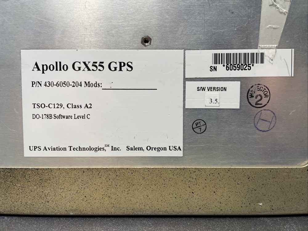 Apollo GX 55 GPS - 430-6050-204