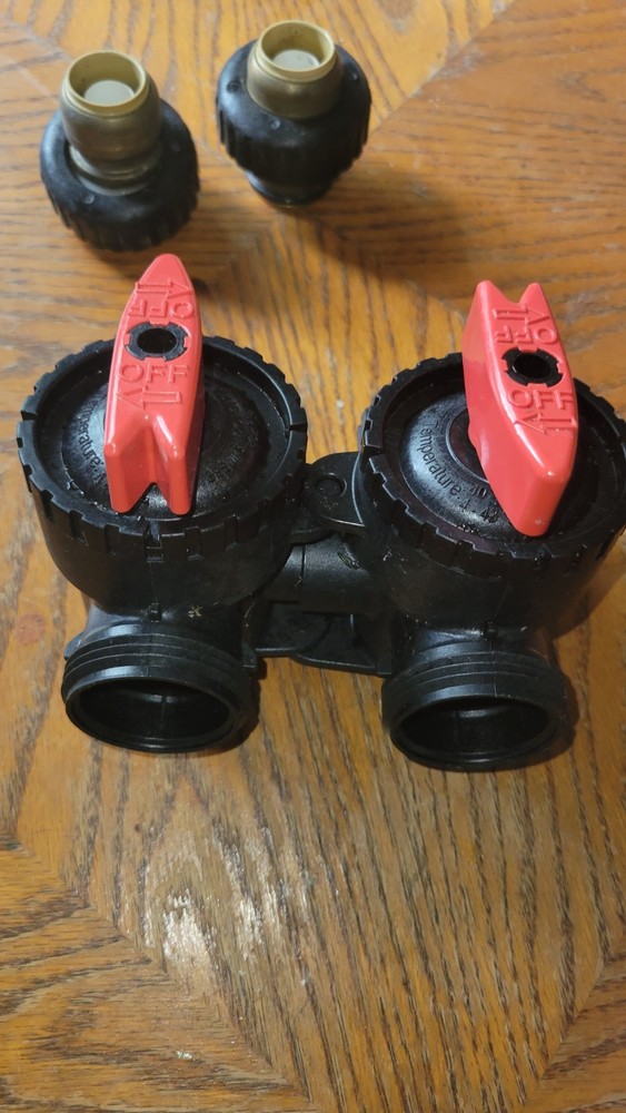 Clack WS1 Bypass Valve 3/4 pex Tail Pieces