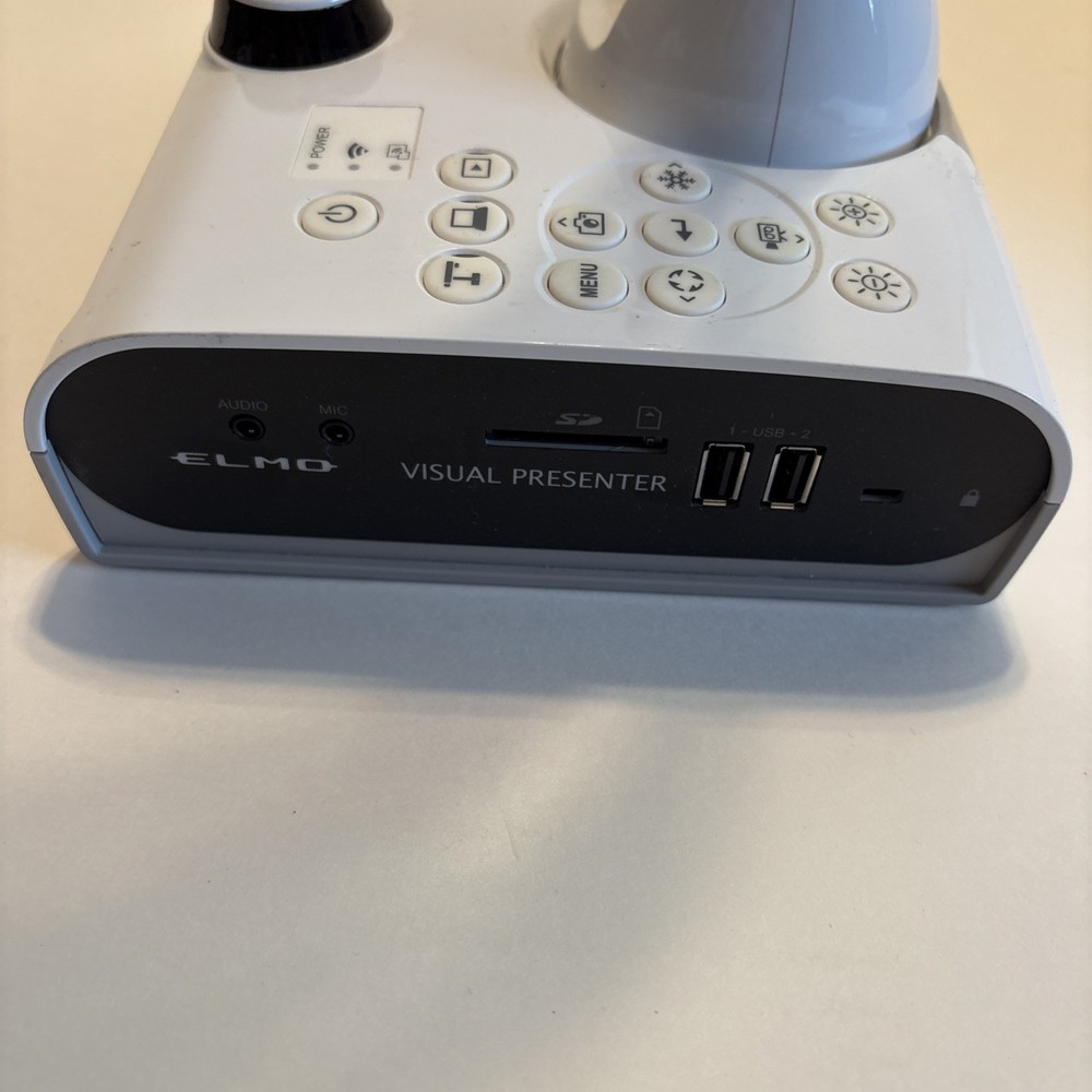 Elmo TT-12W Interactive Document Camera Presenter UNTESTED PREOWNED