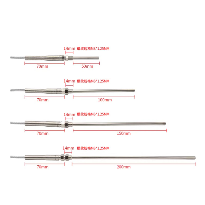 K-Type Thermocouple Probe Temperature Sensor Controller Sensor Probe Type