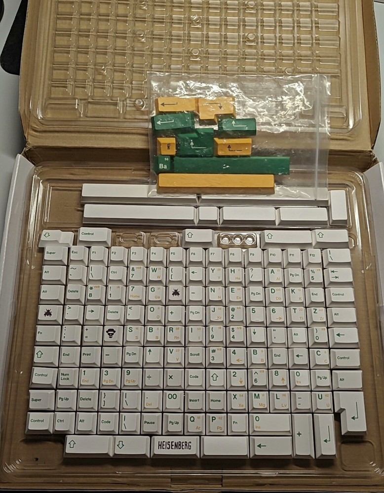 Heisenberg theme PBT keycaps