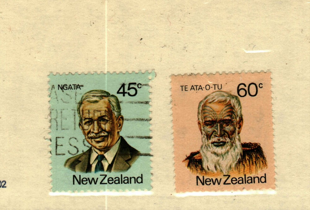 New Zealand #722-3 used