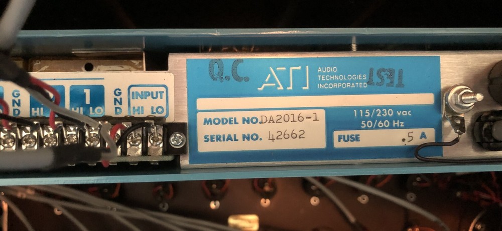 ATI 8 Channel Distribution Amplifier Very Nice!