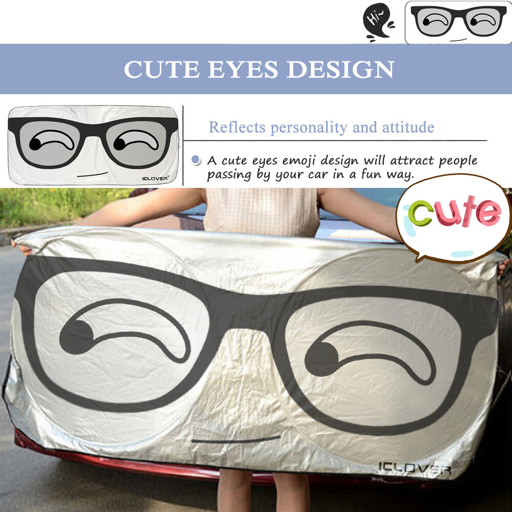 Foldable Auto Car Windshield Sun Shade Shield Cover Sun Visor UV Block Protector