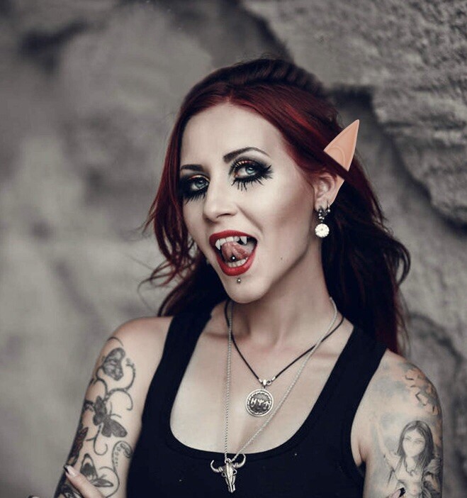 17mm vampire teeth fangs