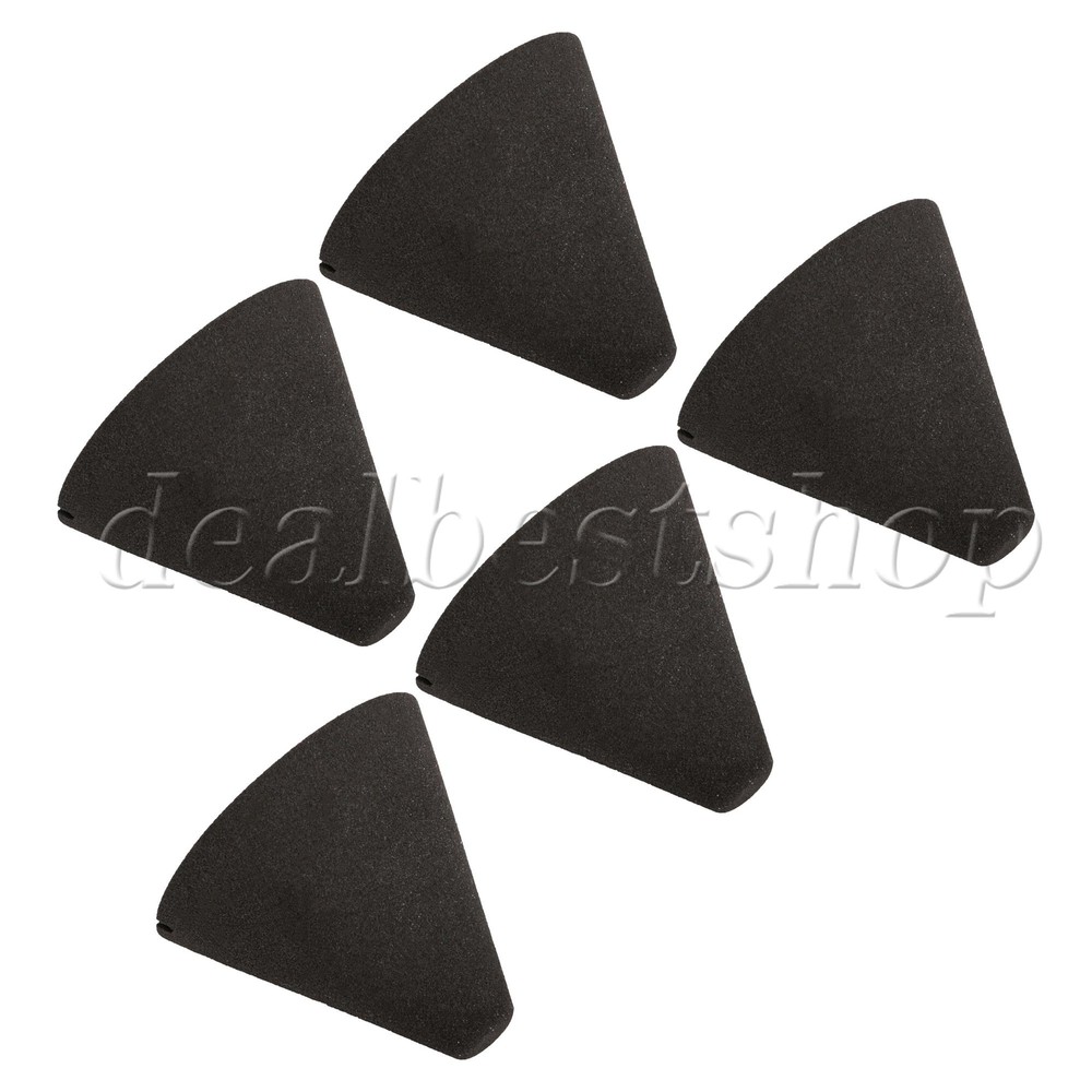 5 x Black Trigger Cone Electronic Drum Pad Internal Replacement for DIY