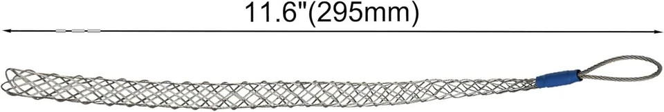 1 Pack Cable Pulling Grip, Electrical Wire Puller Socks, Stainless Steel Mesh Sl