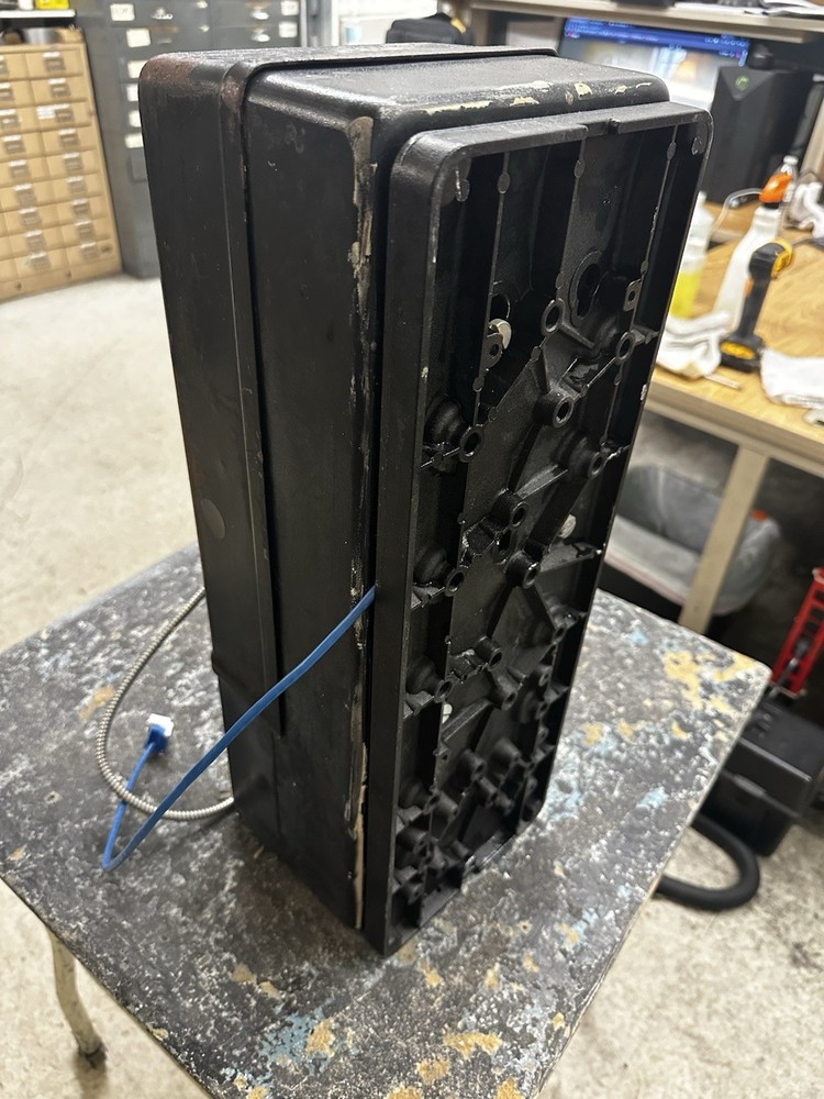 Functioning Vtg Payphone With Mounting Plate And Key Hardware Southwestern Bell