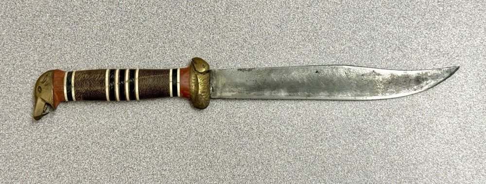 Vintage Hand Made Knife - 6.5” blade