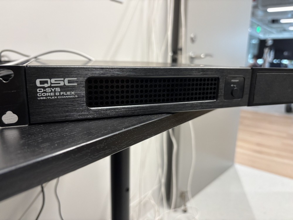 QSC Q-SYS Core 8 Flex Audio DSP Processor Enterprise AV Controller