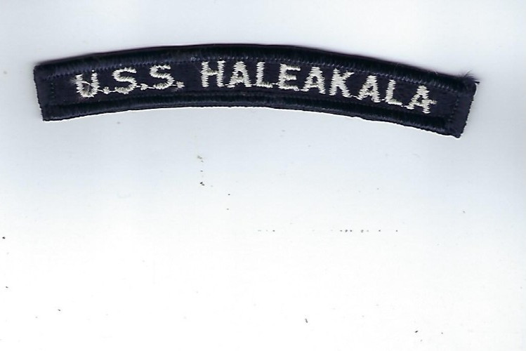 USS Haleakala, AE-25,  US Navy "Rocker"