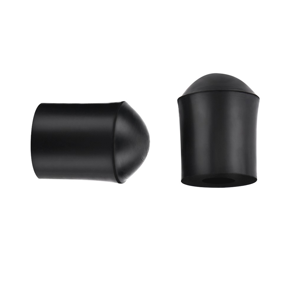 2pc Double Bass Endpin Rubber Tip Stopper Black Protector End Accessory JJS