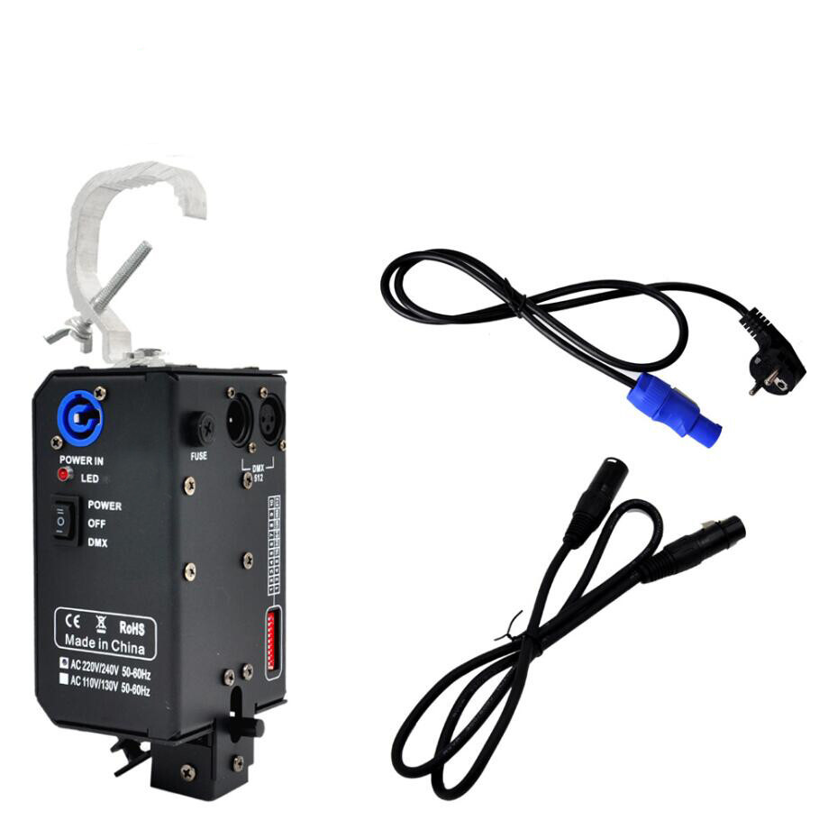 110V/220V 100W DMX512  Drop Stage Curtain Falling Controller 3PIN Socket