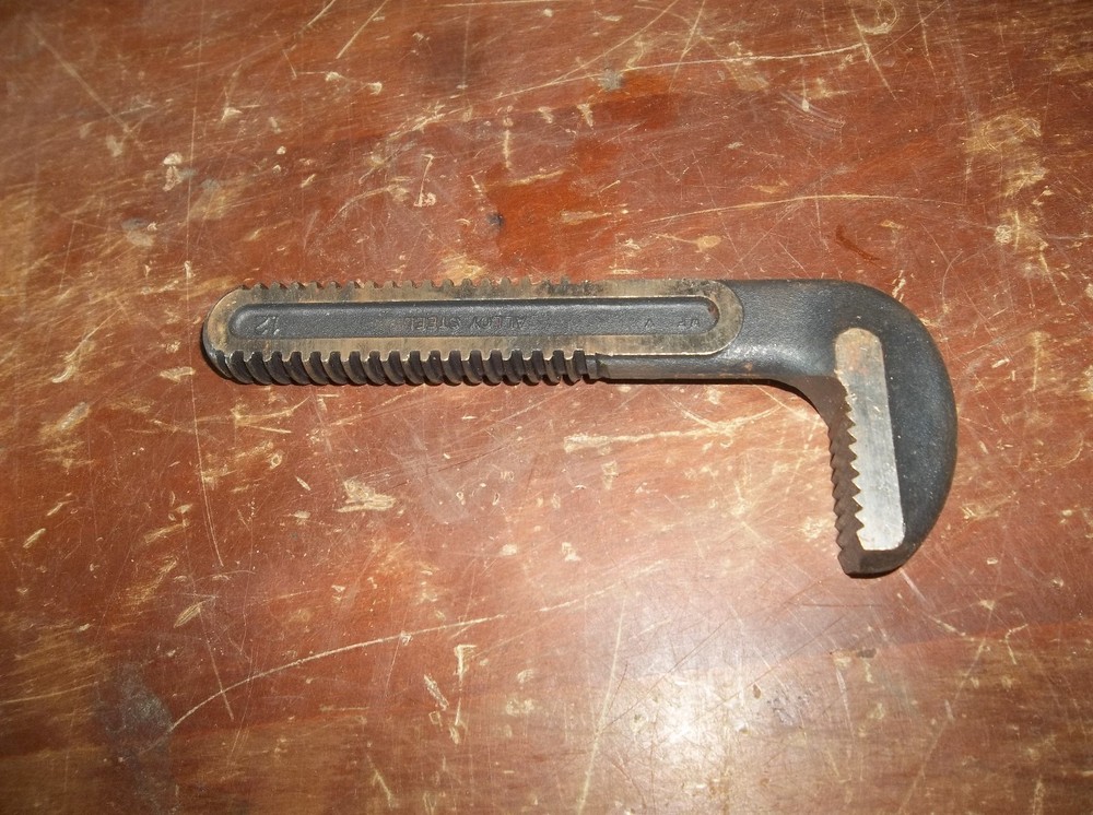 New RIDGID 12" Pipe Wrench REPLACEMENT Hook Jaw
