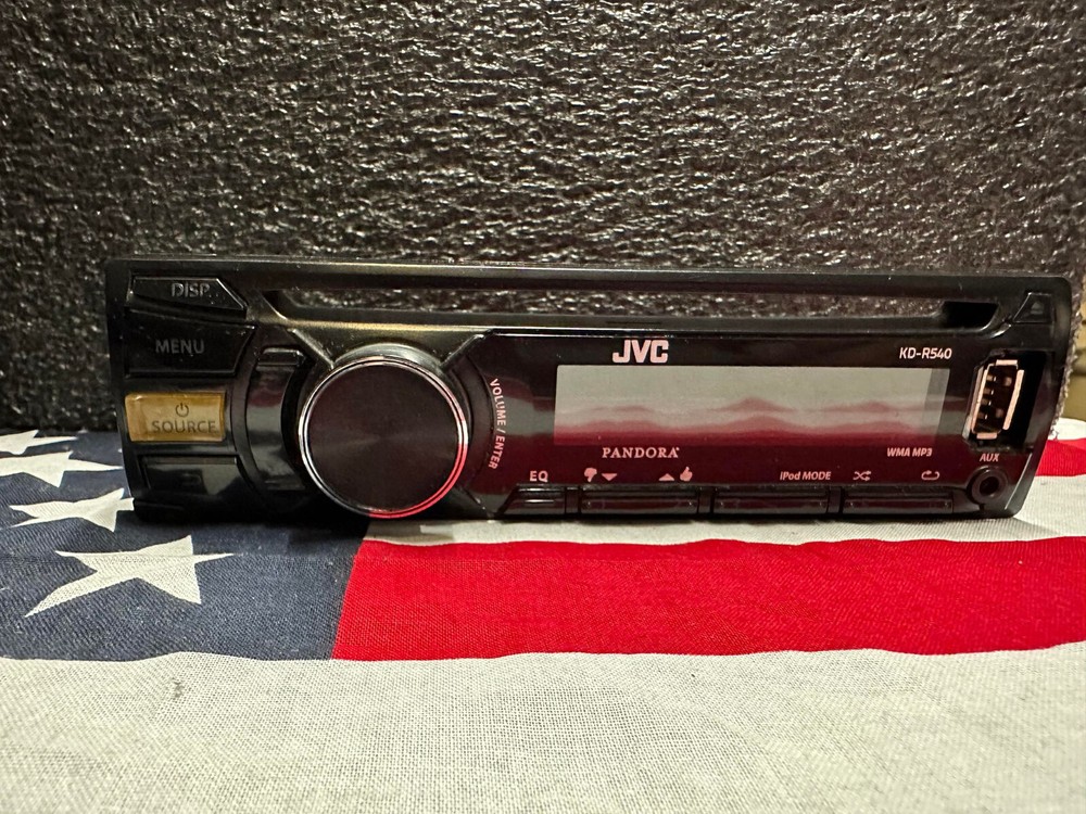JVC KD-R540  Detachable  Faceplate Only, usb broken