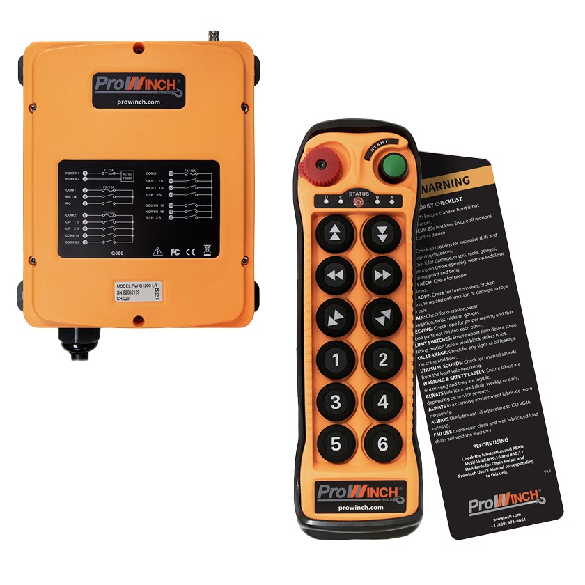 Prowinch Q Series Transmitter (only) 12 Buttons Single Speed Long Range