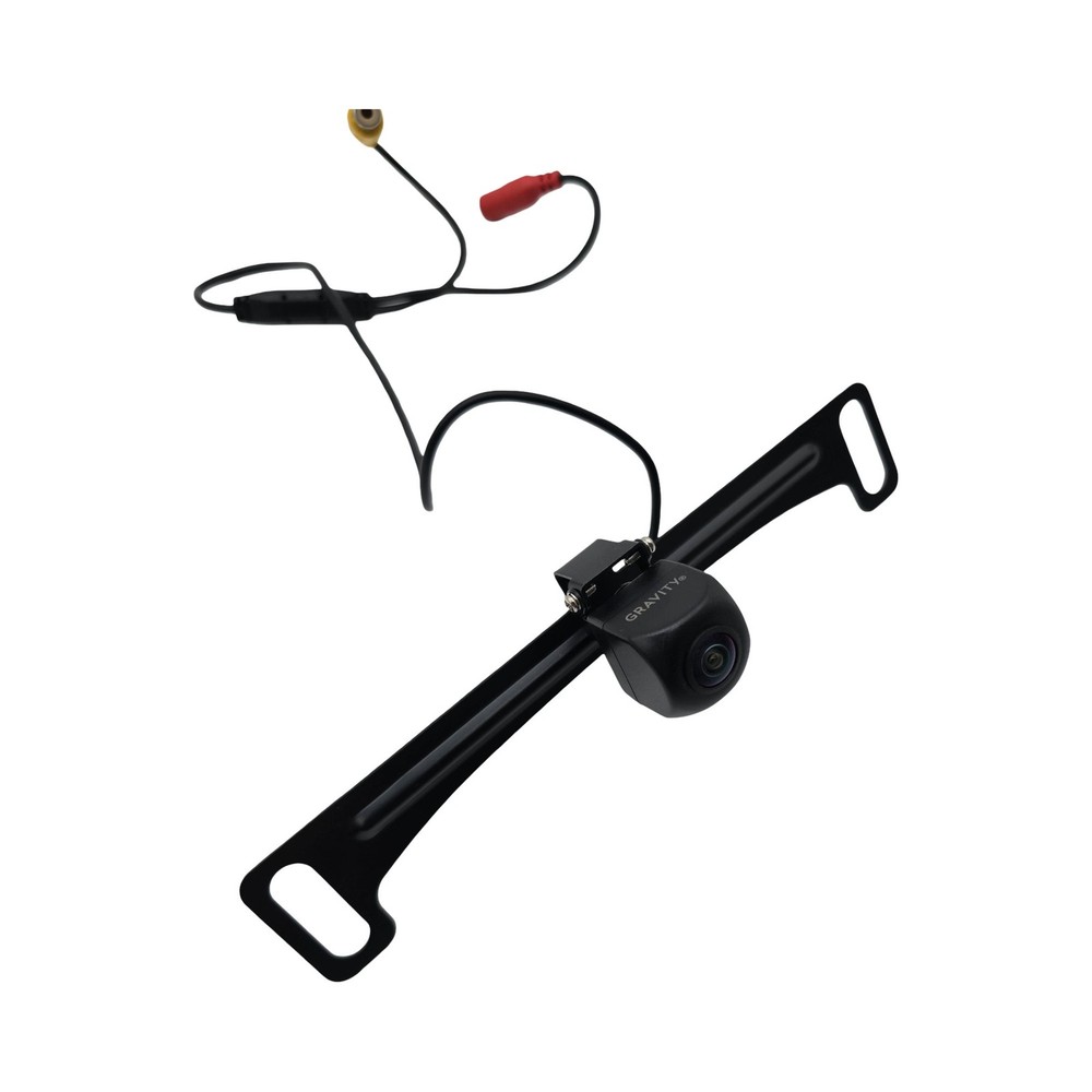 Gravity VGC820PL CMOS CVBS License Plate Backup Camera with Dynamic Lines