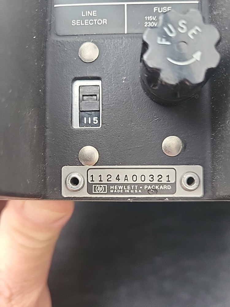 Hp 3403A True RMSZ Voltmeter Powers On