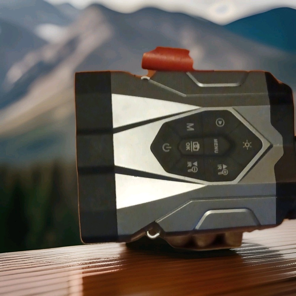 Digital Night Vision Binoculars Black with Screen and Control Panel