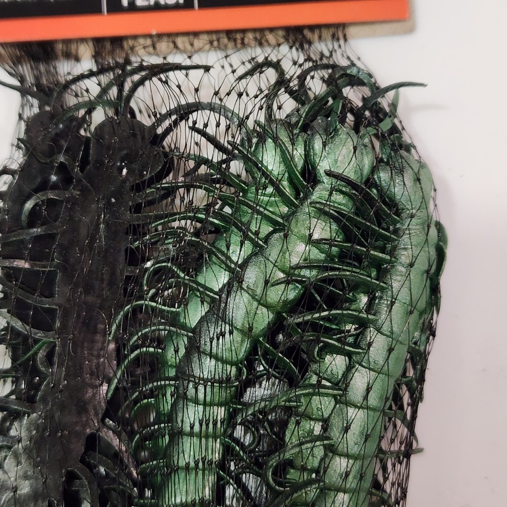 5 inch Rubber Centipedes Green 12/pk