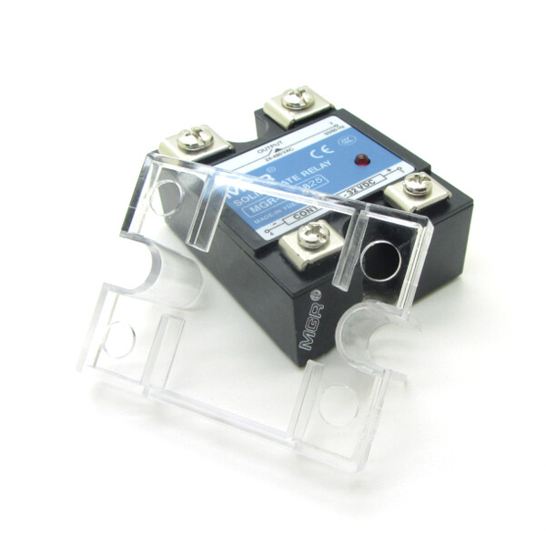 10PCS 25A SSR Solid State Relay DC Control AC DC3-32V Control AC24-480V D4825