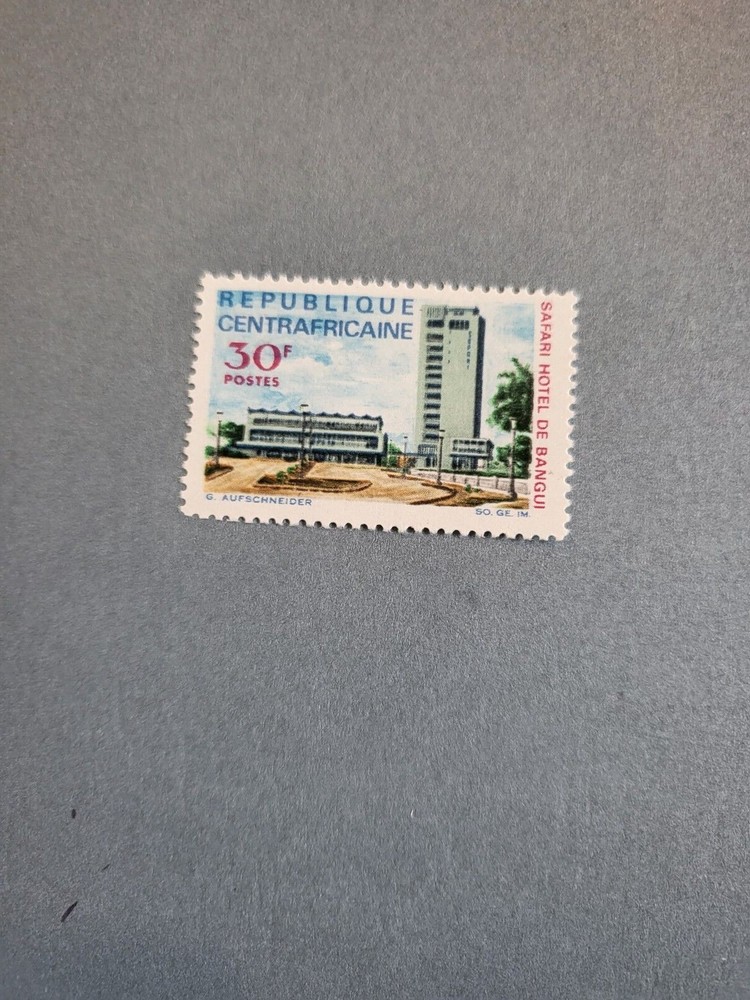Stamps Central African Republic Scott #80 nh