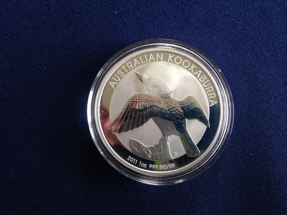 2011 Australia $1 Silver Koookaburra Gem BU One Ounce E5972