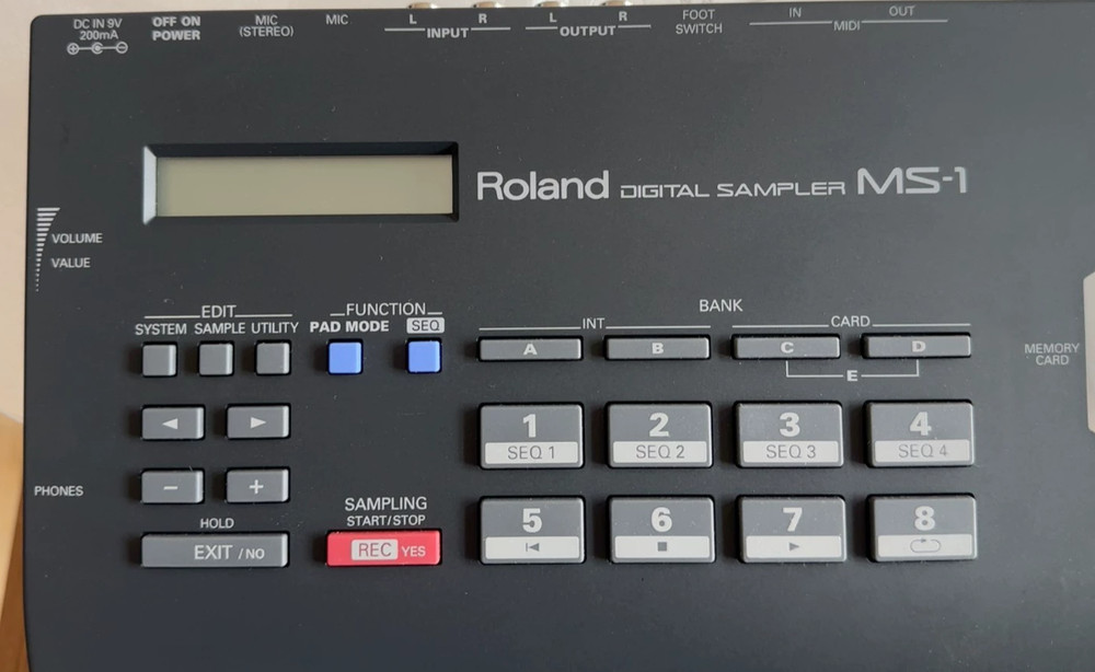 1pcs Roland MS-1 Sampler