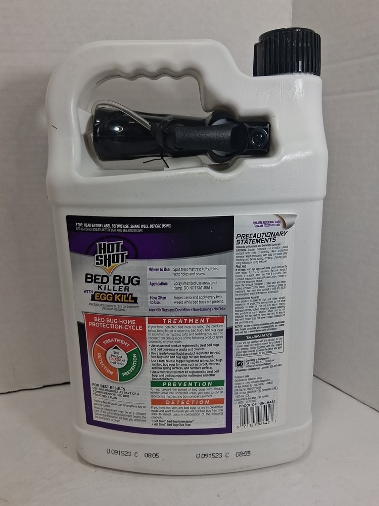 1 Gal. Ready-to-Use Bed Bug Killer Treatment With Egg Kill (Insect Killer)