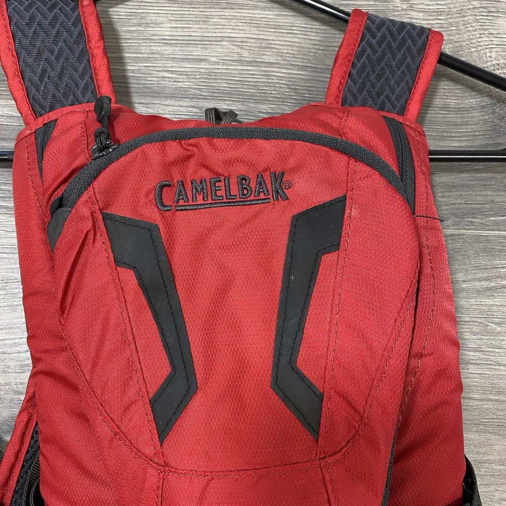 Camelbak Lobo Red Black Hydration Pack Hiking Trail Backpack No Bladder