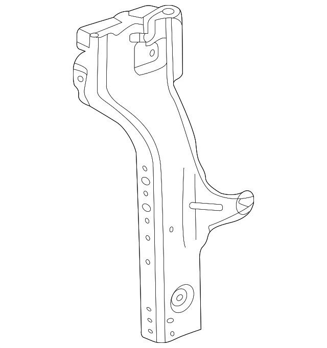 Genuine GM Headlamp Bracket 85157651
