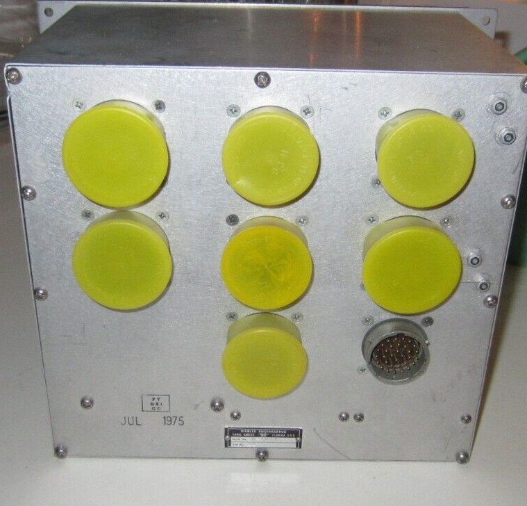 AIRCRAFT RADIO CONTROL PANEL AIRCRAFT GABLES ENGINEERING G4683