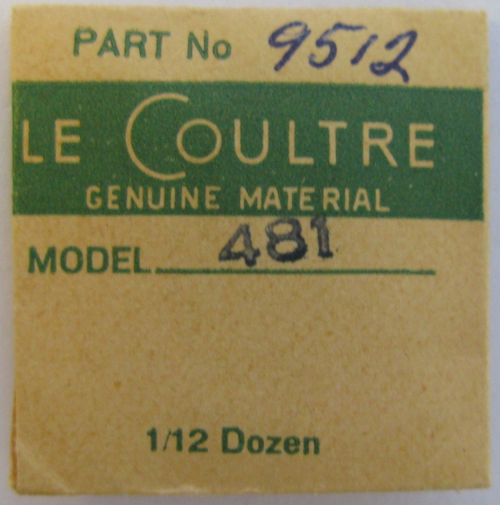Indicator wheel for LeCoultre 481 base 476 Automatic Power reserve * up & down *