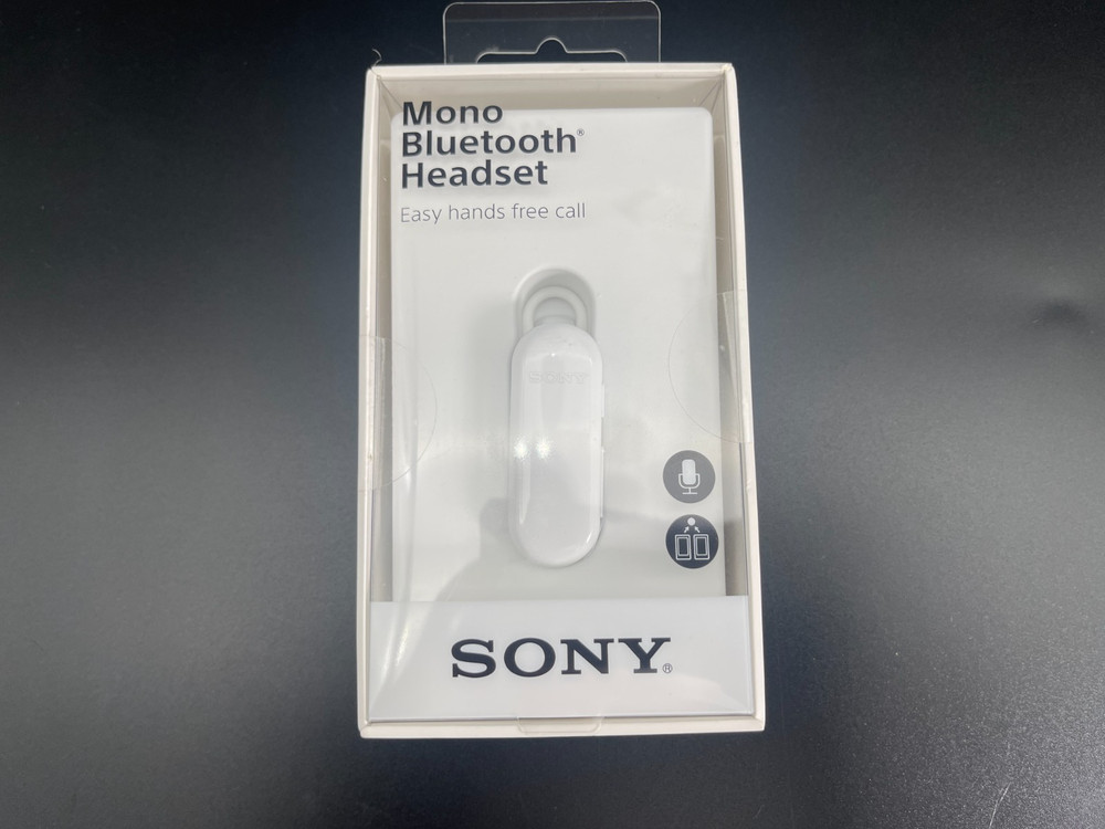 Sony MBH22 Mono Bluetooth Headset, White