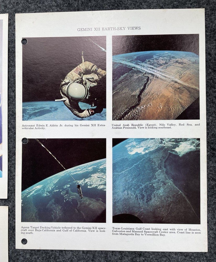 Apollo & Gemini Programs – Off-set Litho Prints - NASA Space Exploration (5)