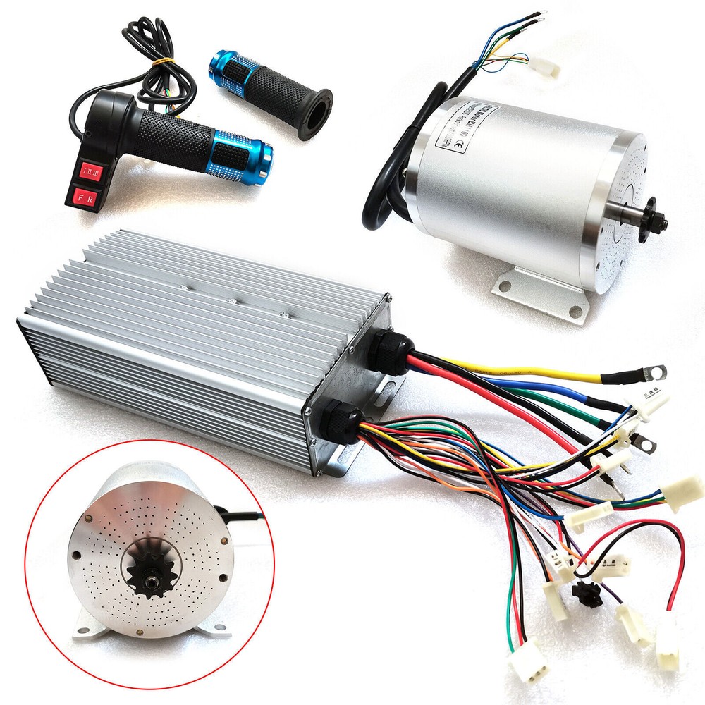 60V 72V Electric Scooter Motor E-Bike Conversion Kit with Speed Controller 2000W
